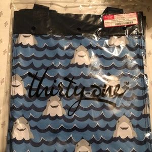Thirty one shark party essential tote . Rare